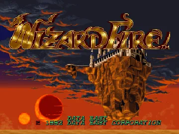 Wizard Fire (US v1.1) screen shot title